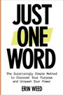 Erin Weed: Just One Word, Buch