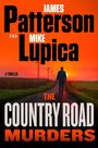 "James Patterson and Mike Lupica: The Country Road Murders. A Thriller. Silhouette einer Person auf Landstraße bei Sonnenuntergang."