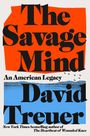 "The Savage Mind: An American Legacy" von David Treuer. Knallige Farben und stilisierte Schriftzüge dominieren.