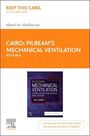 James M. Cairo: Pilbeam's Mechanical Ventilation - Elsevier eBook on Vitalsource (Retail Access Card): Physiological and Clinical Applications, Buch