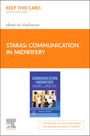 : Communication in Midwifery- Elsevier E-Book on Vitalsource (Retail Access Card): Theory and Practice, Buch