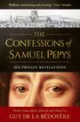 "Brilliant, entertaining and revealing" Claire Tomalin. Titel: The Confessions of Samuel Pepys. Illustration.