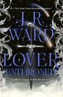„No. 1 New York Times bestselling author“, J.R. Ward, „Lover Enshrined“, The Black Dagger Brotherhood series. Ein Schwert vor Sternenhimmel.