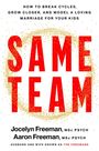 HOW TO BREAK CYCLES... SAME TEAM. Jocelyn Freeman, Aaron Freeman. HUSBAND AND WIFE KNOWN AS THE FREEMANS. Roter Text.