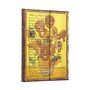Paperblanks: Van Gogh Sunflowers (Embellished Manuscripts Collection) Midi Unlined Hardcover Journal (Elastic Band Closure), Buch