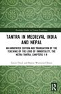 Titel: "Tantra in Medieval India and Nepal". Autoren: Gavin Flood, Bjarne Wernicke-Olesen. Grüner Hintergrund mit Mustern.