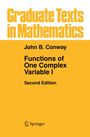 John B. Conway: Functions of One Complex Variable I, Buch