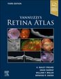"Third Edition" und "Yannuzzi's Retina Atlas" stehen auf dem Cover mit Bildern von Augen und Netzhaut auf dunkelblauem Hintergrund.