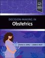 Text: "Decision-Making in Obstetrics", "Joshua A. Copel", "Laura E. Riley". Illustration: Schwangere Frau in Lila-Tönen.
