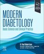 "MODERN DIABETOLOGY: Basic Science and Clinical Practice" von R. Paul Robertson. Blaue Wellen im Hintergrund.