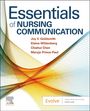"Essentials of Nursing Communication" von Joy V. Goldsmith und anderen. Farbiges Linienmuster im Hintergrund.