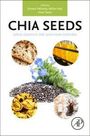 Text: "Chia Seeds: Applications in the Agro-Food Industry." Bilder von Chiasamen, Blumen und Speisen. AP-Logo unten rechts.