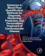 „Advances in Blood Flow Quantification Methods... Cardiovascular Disease.“ Cover mit roten Blutkörperchen und Adern.