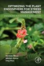 „Optimizing the Plant Endosphere for Stress Management”, unter Untertitel „Enhancing Sustainable Agriculture“. Blume im Zentrum.