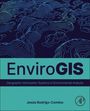 Text: "EnviroGIS", "Geographic Information Systems in Environmental Analysis", "Jesús Rodrigo-Comino". Hintergrund: topografische Linien.