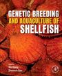 "Genetic Breeding and Aquaculture of Shellfish" steht in großen Buchstaben, darunter rote Muscheln und zwei Editoren genannt.