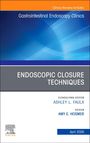 Titel: "Endoscopic Closure Techniques". Themen: Medizin, Endoskopie. Farben: Blau, Orange. Logo: Elsevier. Veröffentlichung: April 2026.