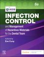 8e, ADS Association for Dental Safety, INFECTION CONTROL, Eve Cuny, Evolve Logo. Grün-lila Hintergrund.