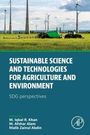 Text: "Sustainable Science and Technologies for Agriculture and Environment: SDG perspectives." Windturbinen auf einem Feld, blauer Himmel.
