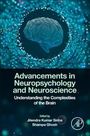 „Advancements in Neuropsychology and Neuroscience“. Illustration eines Gehirns umgeben von leuchtenden Punkten.