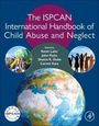 Titel: "The ISPCAN International Handbook of Child Abuse and Neglect". Unten Erdkugel und zwei kreisförmige Bilder.