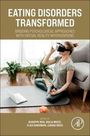 "Eating Disorders Transformed" oben, Frau mit VR-Headset sitzt auf Yogamatte, Obst und Pflanzen im Raum.