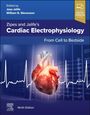 "Cardiac Electrophysiology: From Cell to Bedside, Ninth Edition". Abbildung eines Herzens mit EKG-Linie.