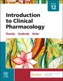„Introduction to Clinical Pharmacology“, Ausgabe 12, Visovsky, Zambroski, Hosler. Bunte botanische Illustration im Hintergrund.