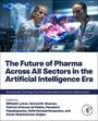 "The Future of Pharma Across All Sectors in the Artificial Intelligence Era" ist der Titel. Zwei Forscher vor einem Bildschirm.