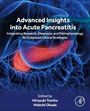 „Advanced Insights into Acute Pancreatitis“ steht über einer Illustration der Bauchspeicheldrüse in bläulichem Schimmer.