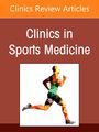 "Clinics Review Articles", "Clinics in Sports Medicine"; Illustration eines bunten, geometrischen Läufers.