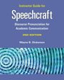 Instructor Guide for Speechcraft, Discourse Pronunciation for Academic Communication, 2nd Edition, Wayne B. Dickerson. Unten abstraktes Muster.