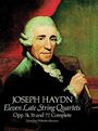 Joseph Haydn (1732-1809): 11 Late String Quartets Opp 74, Noten