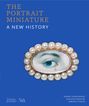"The Portrait Miniature: A New History" in goldener und weißer Schrift. Ein Auge mit Perlen eingefasst auf blauem Hintergrund.
