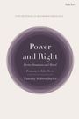 "Power and Right: Divine Dominion and Moral Economy in John Owen" von Timothy Robert Baylor. Kreise in Violetttönen.