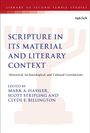 Scripture in Its Material and Literary Context, Buch