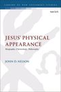 Text: "Jesus' Physical Appearance: Biography, Christology, Philosophy" von John D. Nelson. Graue Silhouetten im Hintergrund.