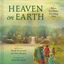 "HEAVEN on EARTH", "When God Makes Everything New". Illustration: Wanderer vor Wasserfall in bewaldeter Landschaft.