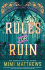 Mimi Matthews: Rules for Ruin, Buch