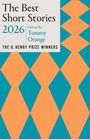 "The Best Short Stories 2026, Edited by Tommy Orange, THE O. HENRY PRIZE WINNERS." Geometrisches Muster in Orange und Blau.