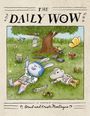 "The Daily Wow" steht oben. Zwei Figuren, ein Hase und eine Maus, liegen auf einer Wiese unter einem Baum.