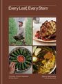 "Every Leaf, Every Stem" oben; unten: "Craveable, Creative Vegetables All Year Round." Mehrere Bilder von Gemüsegerichten.