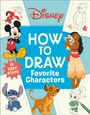 Dk: Disney How to Draw Favorite Characters, Buch