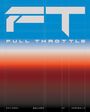 "FULL THROTTLE" in großen Buchstaben, darunter "NATIONAL GALLERY OF AUSTRALIA", Hintergrund blau-rot Verlauf.