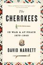 "Military and diplomatic history of the highest quality." – Buch über die Cherokee von David Narrett, dekoratives Muster.