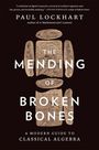 „The Mending of Broken Bones: A Modern Guide to Classical Algebra“ von Paul Lockhart. Steintafeln als visuelle Elemente.