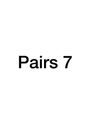 Text: "Pairs 7". Schwarzer Text auf weißem Hintergrund.