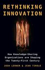 Jean Tirole: Rethinking Innovation, Buch