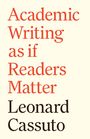 Leonard Cassuto: How to Write Well and Why We Must, Buch