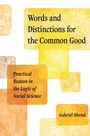 Gabriel Abend: Words and Distinctions for the Common Good, Buch